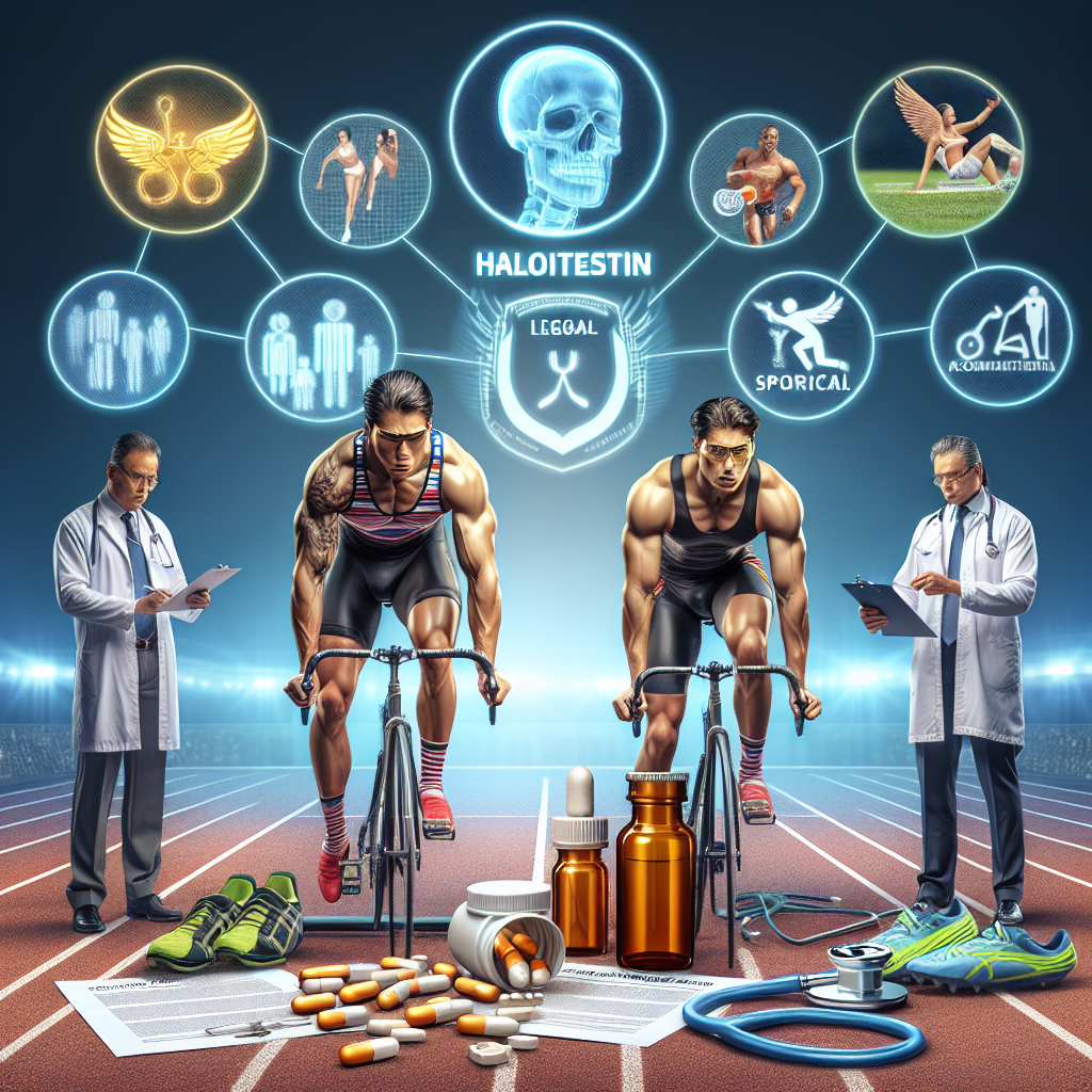 Legal use of halotestin in professional athletes