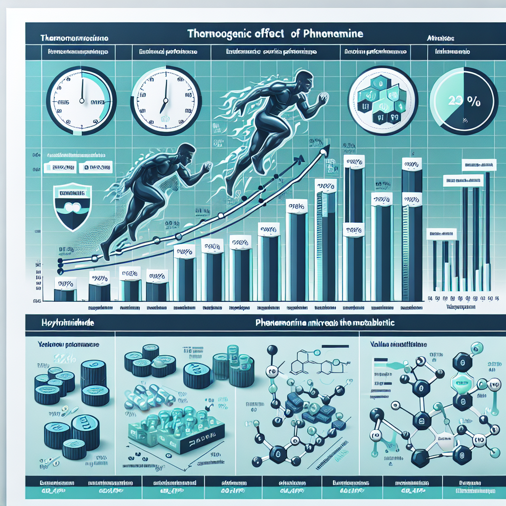 Thermogenic effect of phentermine hydrochloride in sports performance