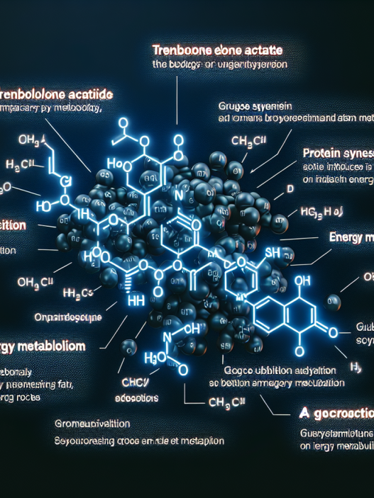 Trenbolone acetate and its impact on energy metabolism