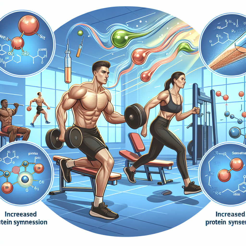 Effects of exemestane on protein synthesis in sports