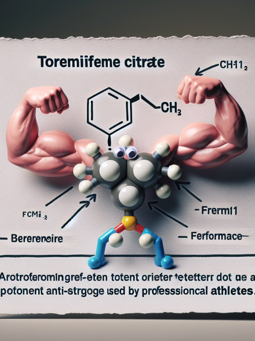Toremifene citrate: a powerful anti-estrogen for pro athletes