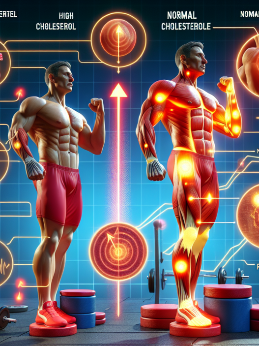 The effects of cholesterol levels on muscle recovery post-training