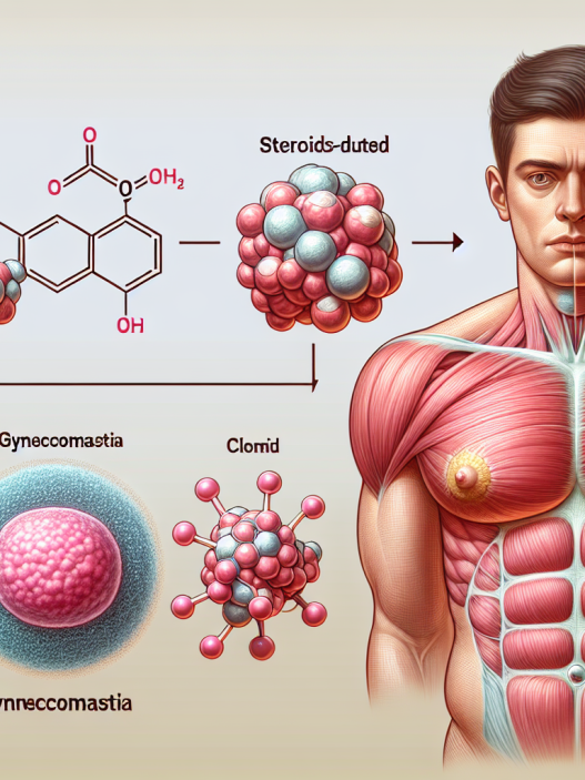 Treating steroid-induced gynecomastia with clomid