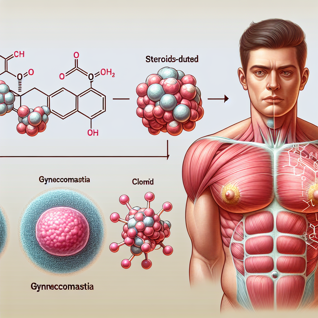 Treating steroid-induced gynecomastia with clomid