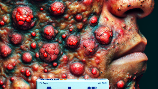 Acne and skin issues caused by andriol