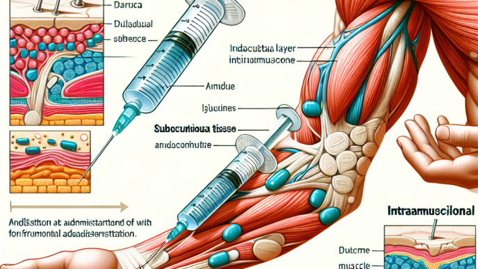 Subcutaneous vs intramuscular administration of metildrostanolone