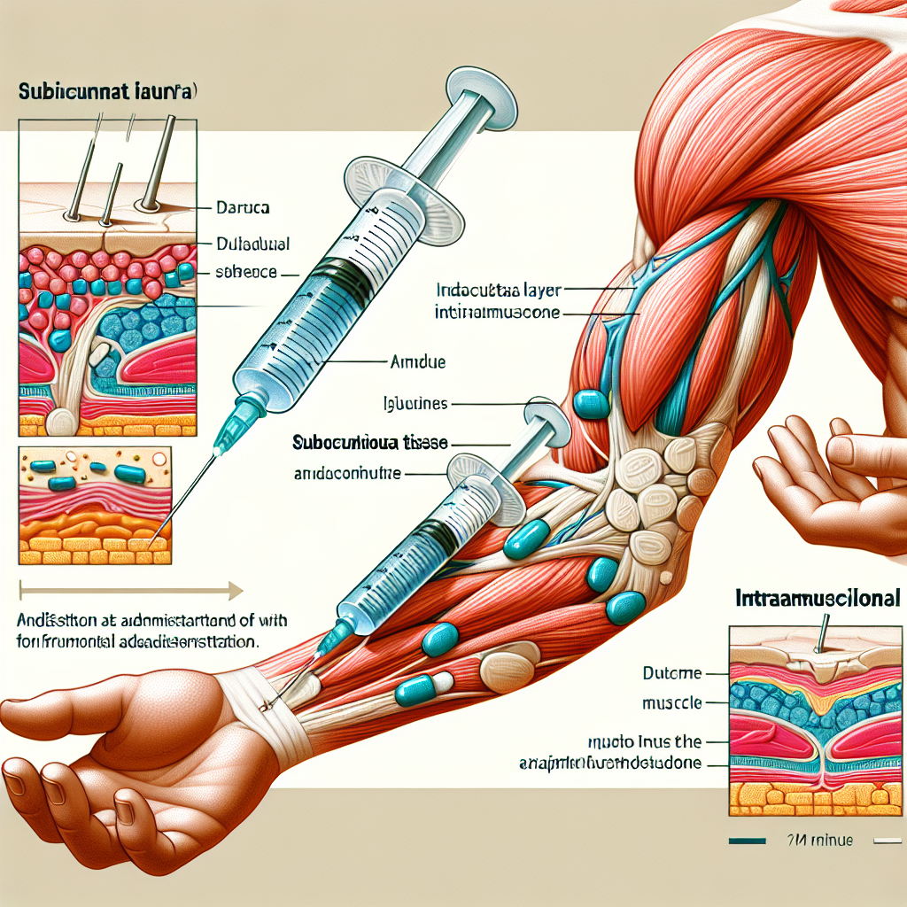 Subcutaneous vs intramuscular administration of metildrostanolone