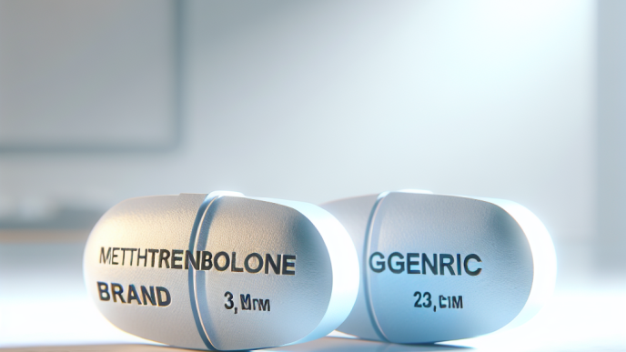 Brand names and generic versions of methyltrenbolone