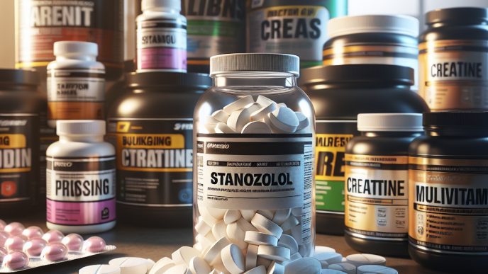 Bulking stack including stanozololo compresse