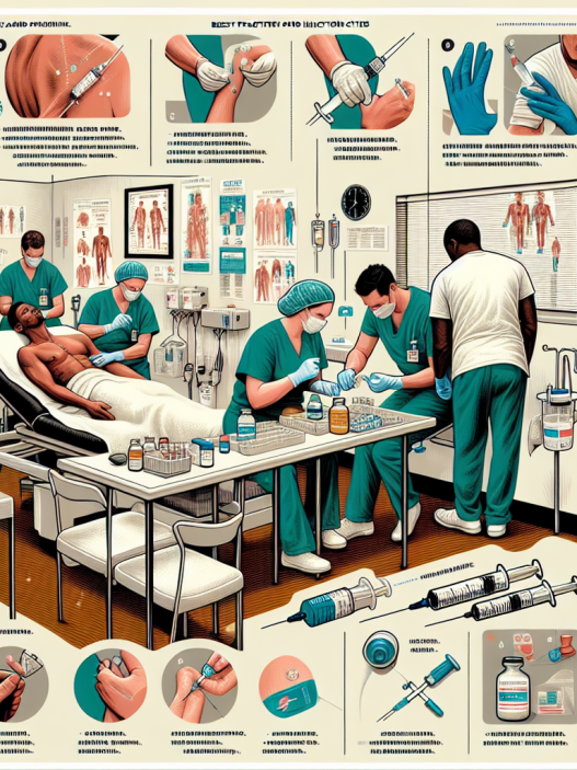 Injection sites for oxandrolone: best practices