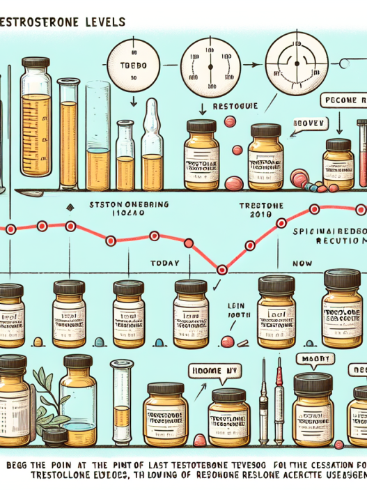 Natural testosterone recovery timeline post-trestolone acetato