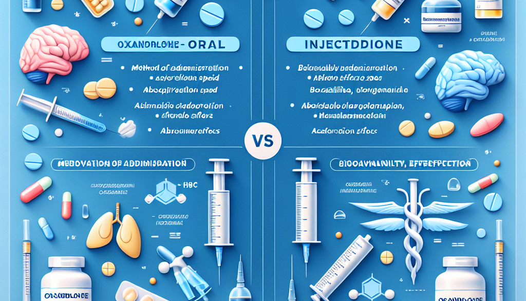 Oxandrolone vs oral vs injectable versions