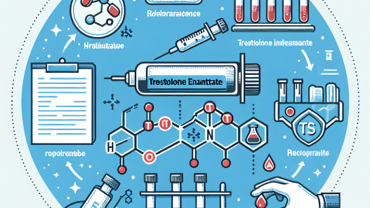Detection methods for trestolone enantato in blood