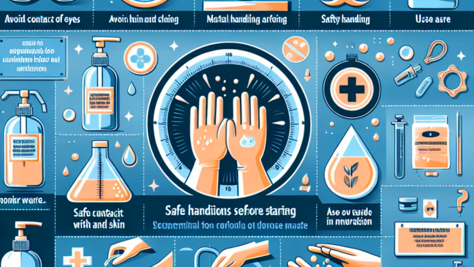 Precautions before starting sintol