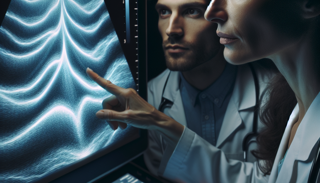 Ultrasound monitoring during sintol therapy