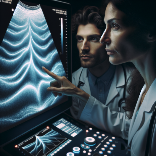 Ultrasound monitoring during sintol therapy