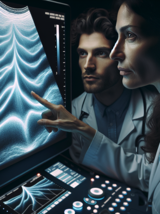 Ultrasound monitoring during sintol therapy